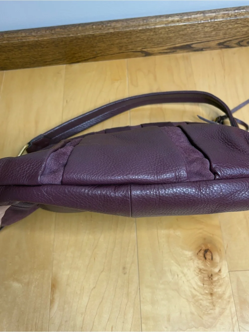 Aimee Kestenberg Burgundy Tuscany Hobo Bag